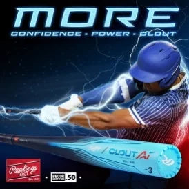 2024 RAWLINGS CLOUT AI (-3) BBCOR BASEBALL BAT