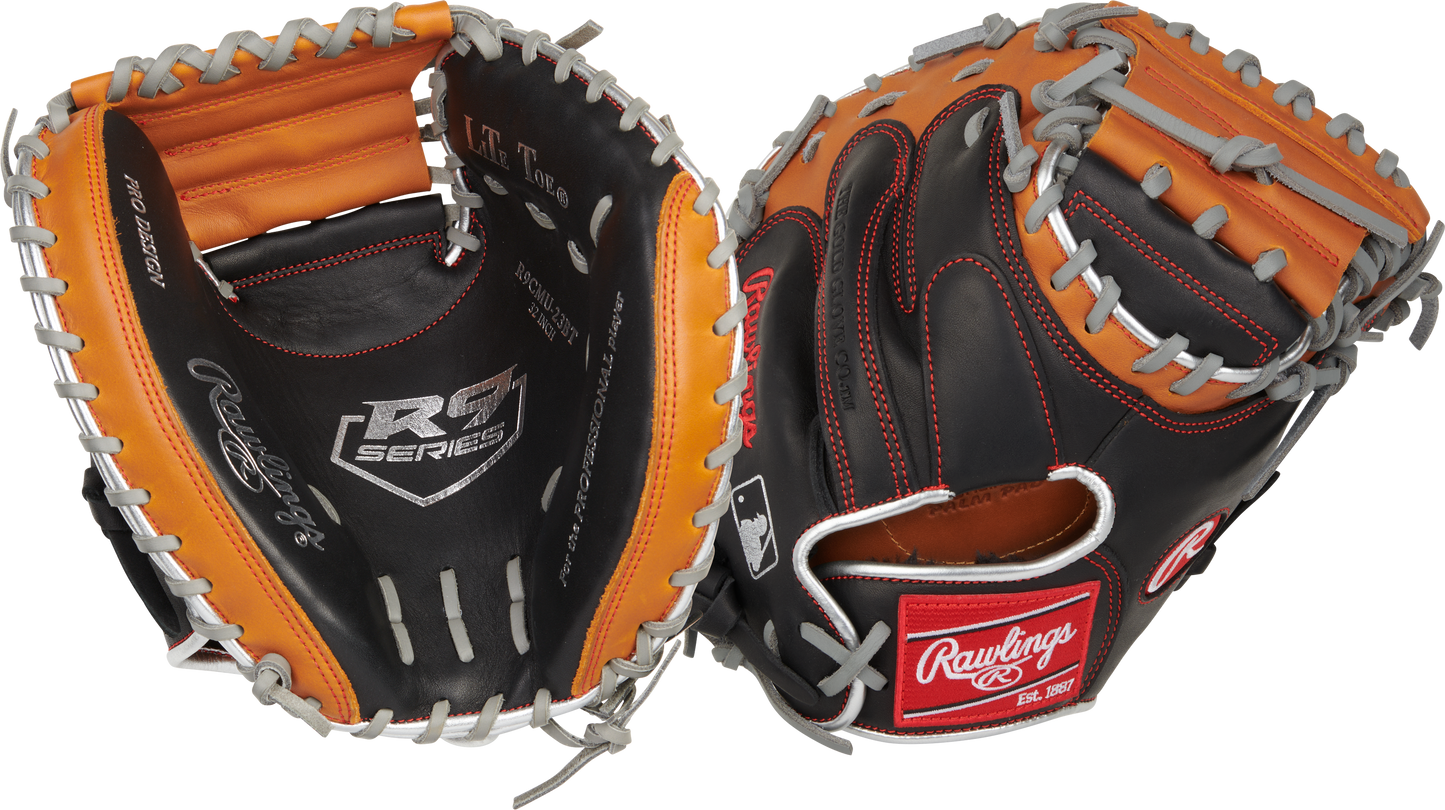 RAWLINGS R9 BASEBALL CONTOUR SERIES CATCHERS MITT 32-INCH BASEBALL GLOVE