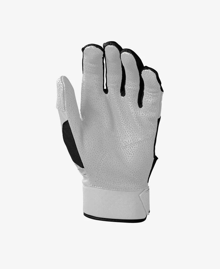 EVOSHIELD STANDOUT BATTING GLOVES- WHITE/BLACK