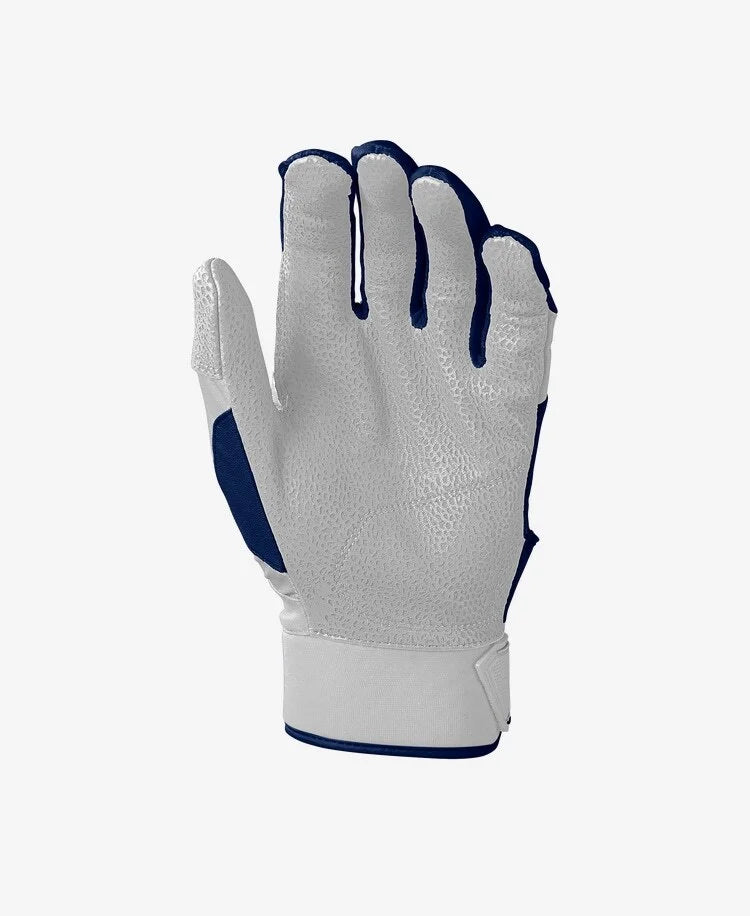 EVOSHIELD STANDOUT BATTING GLOVES- WHITE/NAVY