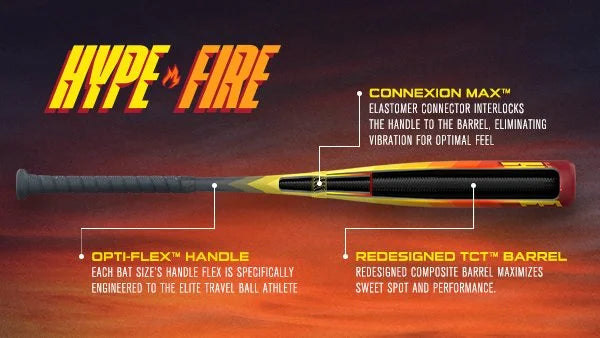 2024 EASTON HYPE FIRE (-10) USSSA BASEBALL BAT