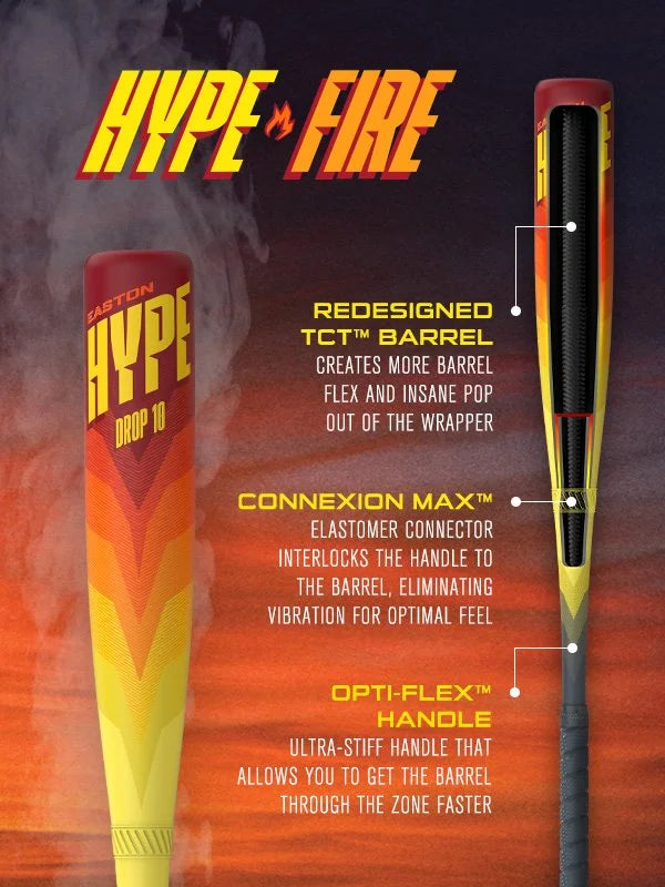 2024 EASTON HYPE FIRE (-5) USSSA BASEBALL BAT