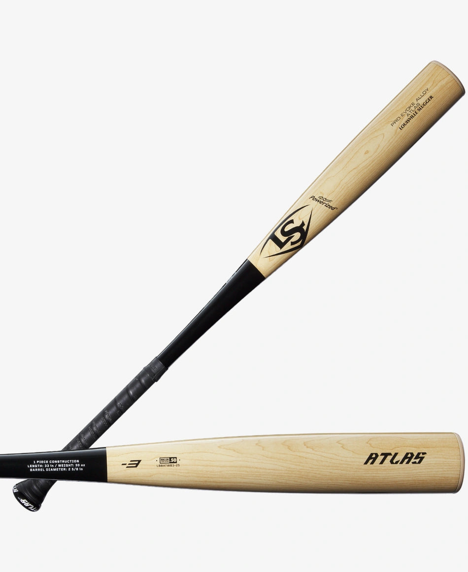Atles Bat 2025 Louisville Slugger Atlas Model 1 (-3) BBCOR Baseball Bat – Bat Flip